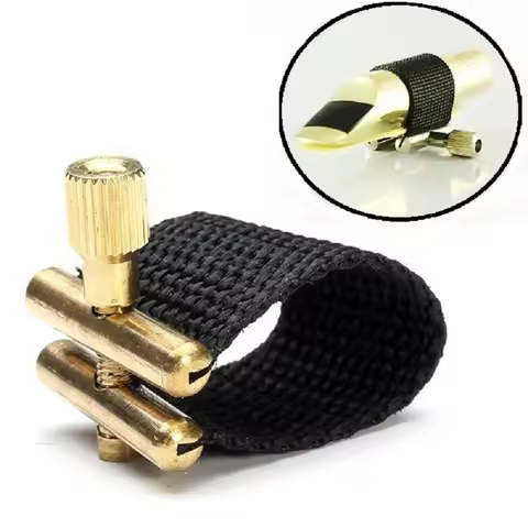 Fabric Ligature for Alto Saxophone Mouthpiece for Standard Sax Metal Mouthpiece Musical Instrustrent