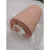 JJ CAKE FRESH STRAWBERRY SWISS ROLL 600gm ( 2 sets per order ) - IPOH FOOD-MIN 4 FROZEN ITEM LINKS T