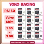 Honda RS 150 R 150R RS150 RS150R Valve Shim 1.80 ~ 3.00 4.5 / 6.5 ZR Racing Motorcycle Parts RS 150 
