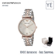 Emporio armani AR1840 Quartz watch for women fashion watch steel strap watch 32mm dialArmani watch Armani Armani watch