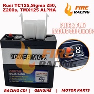 (6 PINS)Racing CDI(DC) for KRY 125/150/200 Rusi TC125,Sigma 250, Z200s, TMX125