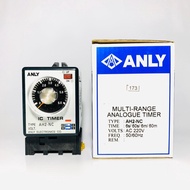 ANLY AH2-NC MULTI-RANGE ANALOG TIMER WITH FREE 8pins