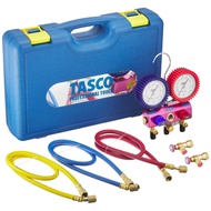 Ichinen TASCO TA122FA R410A/R32 Manifold Set (with Gauge Cover)