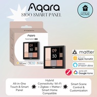 Aqara Panel Switch S100 – Touchscreen Smart Switch, Wi‑Fi + Zigbee, Scene & Light Control Homekit