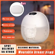 【SG Stock】Wearable Electric Breast Pump S39, Hands-free, High Suction, Invisible And Silent Single/d