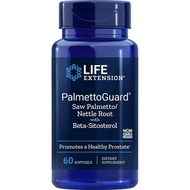 Life Extension Prostate Formula – PalmettoGuard 60 Softgels | With Saw Palmetto & Beta-Sitosterol