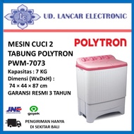 Mesin Cuci 2 Tabung 7 Kg Polytron PWM 7073