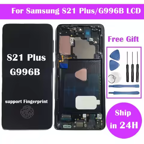 Super AMOLED Pantalla For Samsung Galaxy S21 Plus G996B G996U G996W LCD Display Touch Screen Assembl