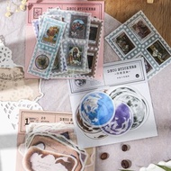 InfeelMe暖空和紙貼紙素材【舊夢集系列】手帳裝飾復古郵票貼紙包