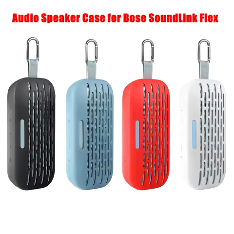 Speaker Cover For Bose SoundLink Flex Protector Kit Wireless Audio Speaker Shockproof Cover Case Blu
