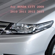 Xuming ฝาครอบไฟหน้าสำหรับ HONDA CITY 2009 2010 2011 2012 2013/ฝาครอบเลนส์ใสไฟหน้า