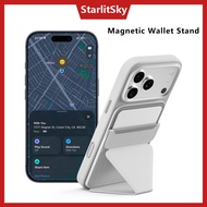 Magnetic Wallet Stand N52 3-in-1 Ultra-Slim 0.5cm Card Holder Adjustable Phone Stand for iPhone 17/1