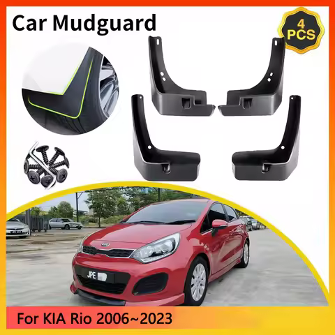 For KIA Rio K2 JB UB YB MK3 MK4 MK5 Sedan Saloon 2006~2023 Car Mudguards Mudflap Mudguard Splash Gua