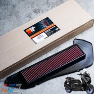 High-Flow Original Lifetime Engine Air Filter - YAMAHA CZD300 XMAX 292CC KNN K&N YA-1918 Original