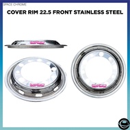 22.5 UNIVERSAL TUBELESS COVER RIM FRONT TIUBLESS COVER RIM CHROME