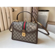 Gucci GUCCIGUCCI Gucci Ophidia Series Webbing Small Handbag