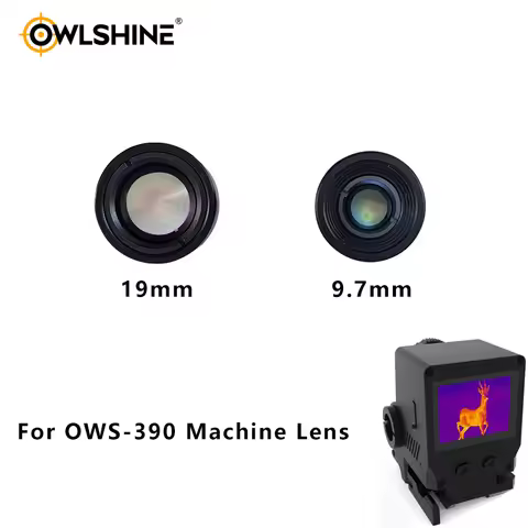 For OWS-390 Infrared Thermal Imager Screen 9.7mm 19mm Lenses Fixed Focus/Zoom Replace parts
