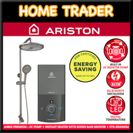 ARISTON ✦ ELECTIC INSTANT WATER HEATER WITH ROUND RAIN SHOWER ✦ BUILT IN ELCB ✦ AURES PREMIUM + DC PUMP ✦ STR-RD200