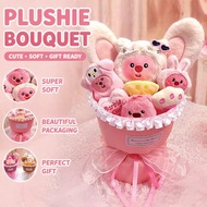 Cartoon Plushie Bouquet Cute Capybara Lotso Loopy Doll Bouquet Girl Bestie Birthday Valentine Gifts