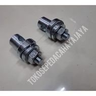 Bicycle Brake Axle Bolts Brake Pad Retainer Bolts Bicycle Brake Rubber Clamp Bolts TW 2pcs