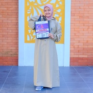 Jas Hujan Gamis Muslimah Jumbo Premium Full Sealing Pres