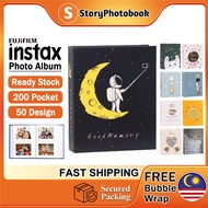 Fujifilm Instax Mini Photo Album 3inch Kpop Album Gambar 2R Lomo 200pcs (Pocket Album
