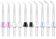 MySmile 10 PCS Replacement Jet Tips Oral Irrigator Nozzle Set Compatible with Waterpik Water Flosser, Includes Classic Tips Periodontal Pocket Tips and Plaque Seeker Tips