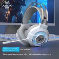 AULA S602 S605 S606 Wired Headphones/Earsets With USB 3.5mm Interface, Suitable For Laptops, Desktop