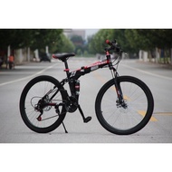 Bicycle Begasso 26 Inch Full Double Suspension Foldable Bike Folding Bike Mountain Bike Basikal Shimano MTB 21 Speed