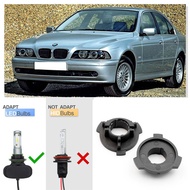 2PCS H7 LED Headlight Retainer Clip Bulb Base Holder Headlamp Socket Adapter for BMW 5 series M5 E3
