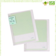 KLONG 26-pin checkered plastic notebook (6x6)mm dotted line B5 checkered refill paper notebook 50 sh