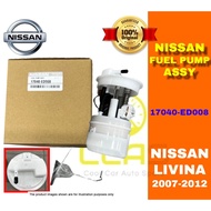 100% ORIGINAL Nissan Fuel Pump Assy Nissan Livina (2007-2012) 17040-ED008 -> 17040-EE50C