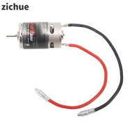 ZICHUE Brushed RC Motor, 390 28T Stainless Steel RC Brushed Motor, Durable Low Noise High Torsion RC