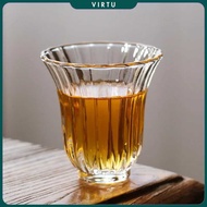 Rouge Heat Resistant Tea Cup Vertical Texture 50ml - INU145
