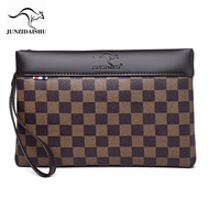 Tas Tangan Clutch Pria Wanita Dompet Tangan Dompet Besar Tipis Serbaguna Import Bahan Kulit PU Premi