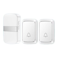 Wireless Home Welcome Smart Doorbell Battery Type DoorBell 60 Songs Call Reminder LED Flash Home Ala