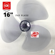 KDK Fan Blade 16" For Table,Wall,Stand,Auto Fan KB-404 , KU-408 etc/KDK Fan Blade 12" KB304 KU308 FAN BLADE