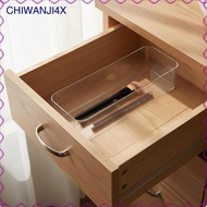 [chiwanji4x] Cosmetic Storage Compartmentalized Clear Acrylic Organizer Small Square Box