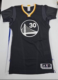 Adidas Curry 絕殺 真網眼 nba warriors Team AU Authentic jersey 落場版 波衫 球衣 L+0