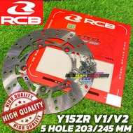 RCB E2 SERIES DISC PLATE Y15ZR 203 245MM DISC PLATE Y15ZR FRONT REAR STEEL BRAKE DISC Y15 DISC 245MM