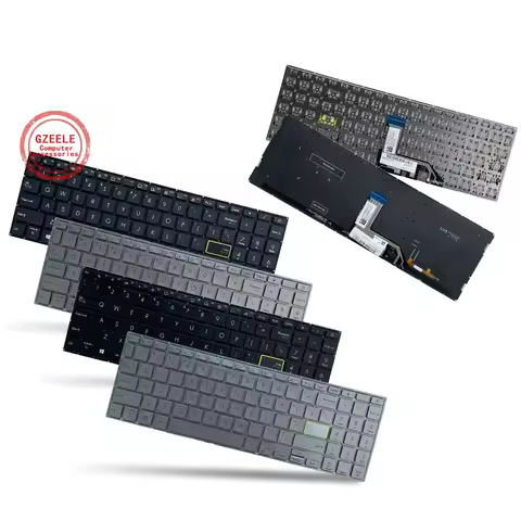 New US/RU/SP Keyboard For ASUS X513 D513 S513 M513 F513 K513 L510 R513 VivoBook 15 S15 S5600/F S533