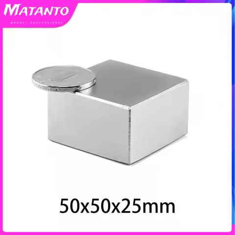 50x50x25mm Big Super Strong Square Magnet For Home Refrigerators, Offices DIY 50x50x25mm