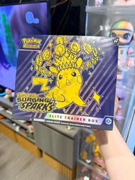 พร้อมส่ง Pokemon TCG Surging Sparks Elite Trainer Box พรีเมี่ยม