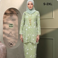 SET Beaufit KEBAYA DAHLIA Organza Wrinkle Embroidery