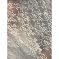 Light and smooth cream white lace /1 m size 1 m5 ️ ️