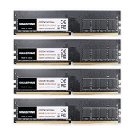 [DDR4 RAM] Gigastone Desktop RAM 64GB (4x16GB) DDR4 RAM 64GB DDR4-2666MHz PC4-21300 CL19 1.2V UDIMM 