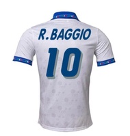 Maillots Italy football Jersey 1994 Retro Roberto Baggio Camiseta Italian Ttrikot Maglie 94 Italia M