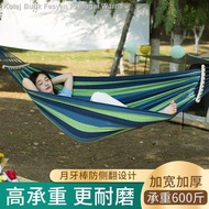 □✽❍Buaian buaian luar anti-rollover tidur pokok tergantung tahan lasak tebal ayunan dewasa berkhemah katil double net