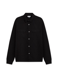 AIIZ (เอ ทู แซด) - เสื้อเชิ้ตผู้ชายแขนยาวสีพื้นมีกระเป๋า Men's Regular-Fit Pocket Shirt