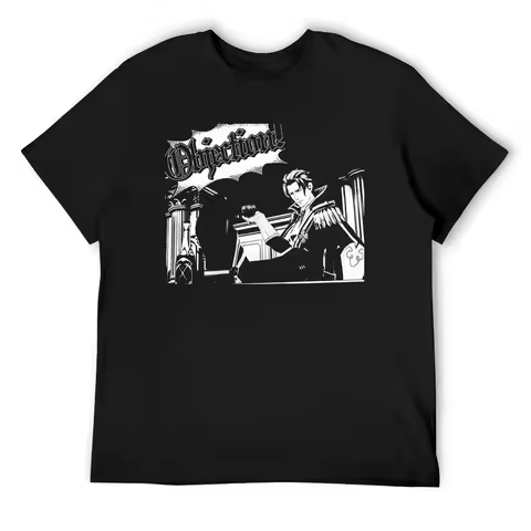 The Great Ace Attorney Chronicles Barok van Zieks Objection T-Shirt vintage sweat t shirts for men